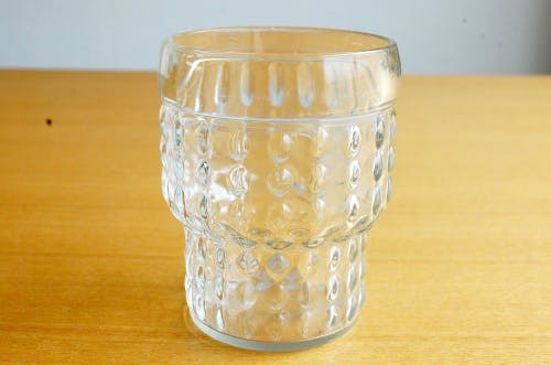 デンマークで見つけたグラスの商品写真