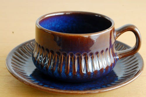 GEFLE（upsala ekeby)/ゲフル（ウプサラ・エクビイ）/KOSMOS/コスモス/カップ＆ソーサー（僅かに難あり）の商品写真