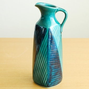 RORSTRAND/ロールストランド/陶器の一輪挿し(ブルー×グリーン)の商品写真