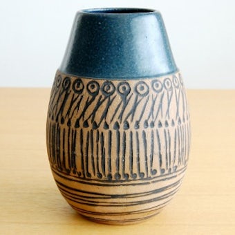 GUSTAVSBERG/グスタフスベリ/ Lisa Larson/陶器の花瓶の商品写真