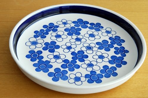 RORSTRAND/ロールストランド/ANEMON/アネモン/サービングプレート（ブルー）の商品写真