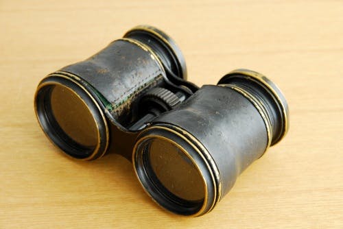 スウェーデンで見つけた古い双眼鏡の商品写真