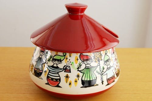 スウェーデン/JIE釜/スープポット（クリスマストムテ）の商品写真