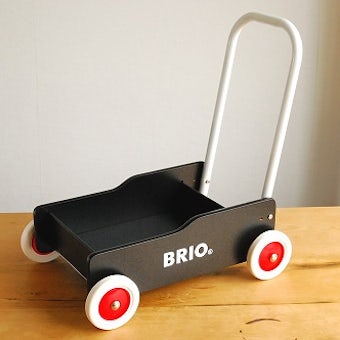 【取扱終了】BRIO/ブリオ/おもちゃ/手押し車（黒）の商品写真