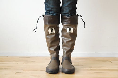 日本野鳥の会 / 長靴 / ブラウン（S〜LL / 全4サイズ） - 北欧、暮らし 
