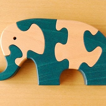 【取扱い終了】スイス/アントニオ・ヴィターリ/木のパズル(ゾウ)の商品写真