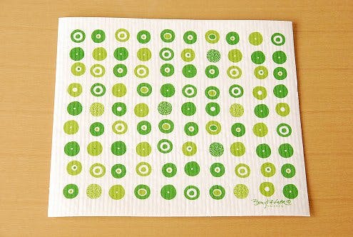 【取り扱い終了】スポンジワイプ/キャンディ/グリーン(大)の商品写真