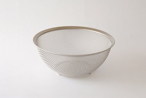 la base/ラバーゼ/ステンレス丸ざる(中)の商品写真