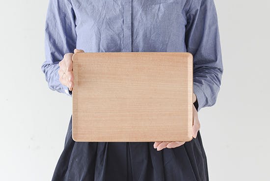 KINTO/プレイスマット/木のトレー(M) - 北欧、暮らしの道具店