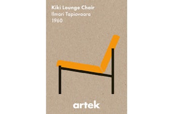 【取扱い終了】artek/アルテック/シルクスクリーンポスター/kikiラウンジチェアの商品写真
