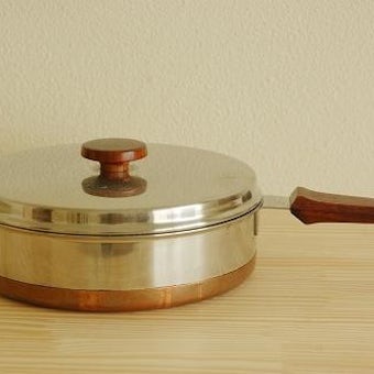 NILSJOHAN/ニルスヨハン/ステンレスとチーク素材の片手鍋の商品写真