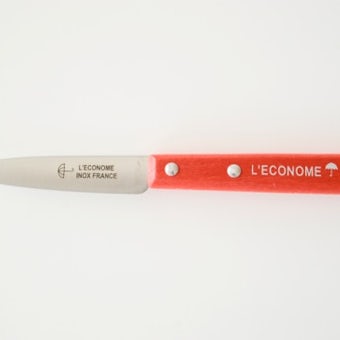 【廃盤】L’ECONOME/レコノム/ペティナイフ18.7cm(レッド)の商品写真