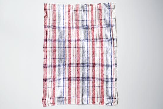 Lino e Lina/キッチンクロス/マントン/レッドの商品写真