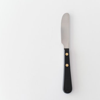 【取り扱い終了】デビット・メラー/カトラリー/Provencal Black/デザートナイフの商品写真
