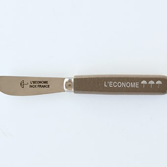 【廃盤】L’ECONOME/レコノム/バターナイフ15.6cm(トープ)の商品写真
