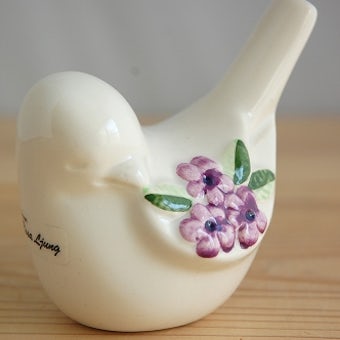 陶器の小鳥のオブジェ/Rosa Ljungの商品写真