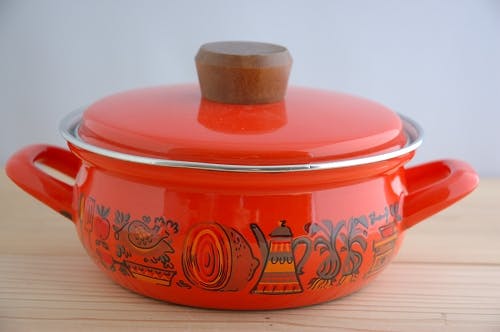 SPOONFUL デンマーク　ビンテージ　両手鍋　鋳物　北欧　キャセロールポット SPOONFUL デンマークビンテージ両手鍋鋳物北欧キャセロールポット