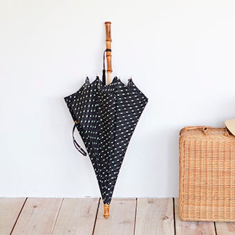 【取扱い終了】Encashette/アンキャシェット/日傘/ストライプ(ブラック)の商品写真