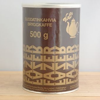 フィンランドで見つけたコーヒーキャニスターの商品写真