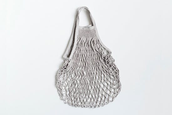 【取り扱い終了】フランス/FILT社/ネットバッグ/Mサイズ（グレー）の商品写真