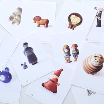 【取扱い終了】Lisa Larson/リサ・ラーソン/2015年用カレンダー（陶器）/カードの商品写真
