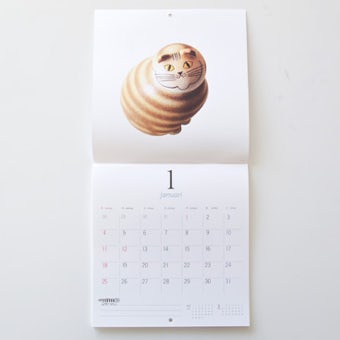 【取扱い終了】Lisa Larson/リサ・ラーソン/2015年用カレンダー（陶器）/壁かけ式の商品写真