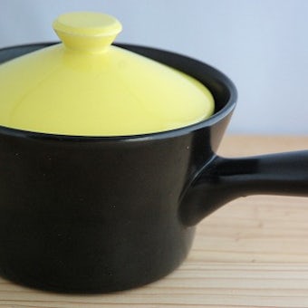 スウェーデンで見つけた陶器の片手鍋の商品写真
