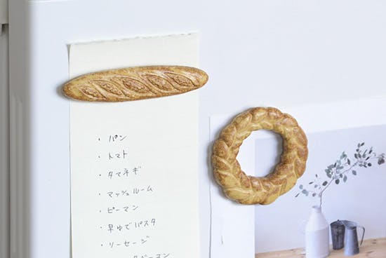 よしおかれい/パンのマグネット/フランスパン - 北欧、暮らしの道具店