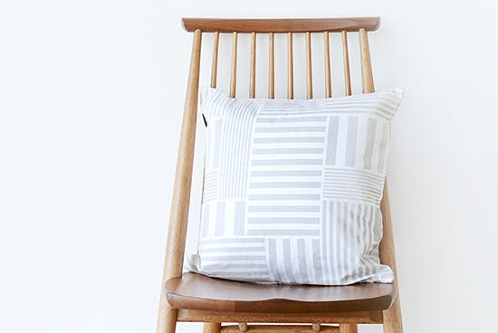 クリッパン/MUOVO/45×45cm/クッションカバー（グレー）の商品写真