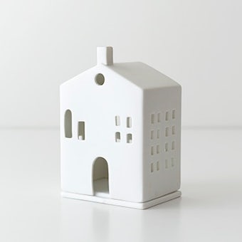 【取扱い終了】rader/Light house/キャンドルホルダー(LEDランプ専用)/House round doorの商品写真