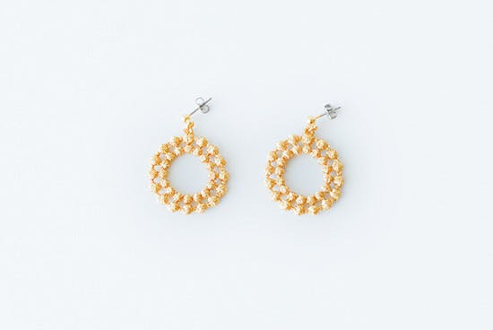 【在庫限り取り扱い終了】000/ピアス/Doilly(ゴールド)の商品写真
