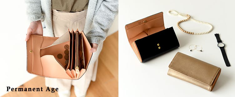Permanent Age/収納力がある革の長財布 - 北欧、暮らしの道具店