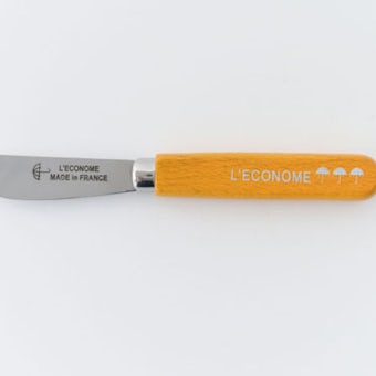 【廃盤】L’ECONOME/レコノム/バターナイフ15.6cm(イエロー)の商品写真