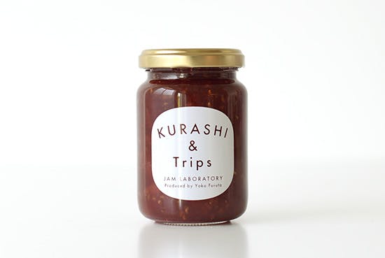 2種のベリーとりんごのジャムの商品写真