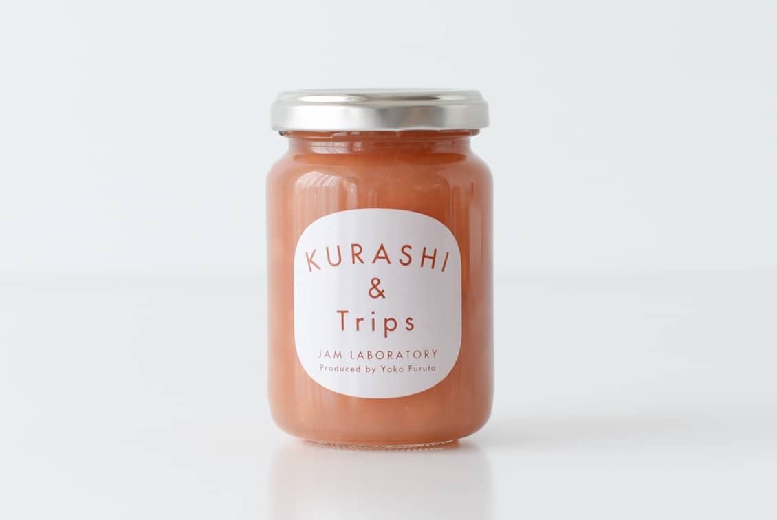 うきは市産 特別栽培の桃ジャム（川中島白桃）の商品写真