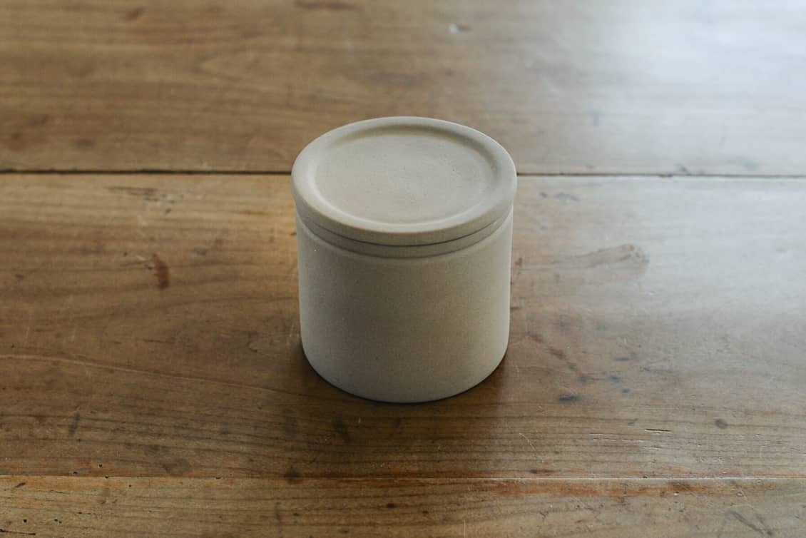 【取り扱い終了】中川政七商店/ 塩壷（グレー）の商品写真