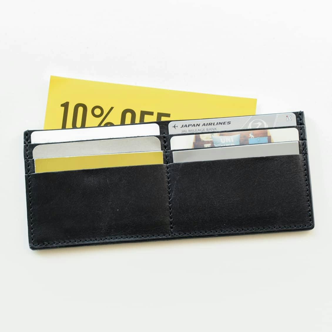 Dono / ドーノ / 長財布（ブラック/ベージュ） - 北欧、暮らしの道具店