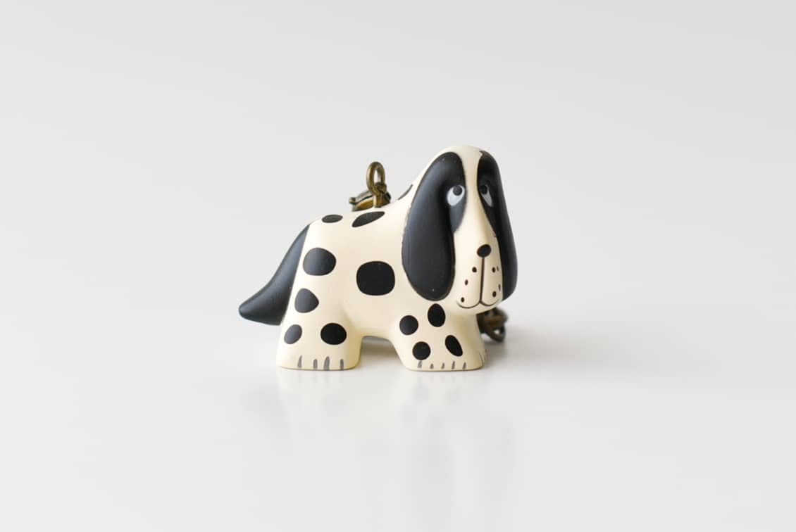 取り扱い終了】Lisa Larson/リサ・ラーソン/キーホルダー/スパニエル