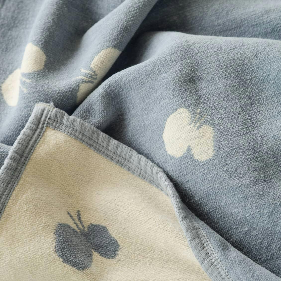 ミナポルホネン動物柄ハーフブランケット wool blanket（ウールブランケット） Tama（タマ