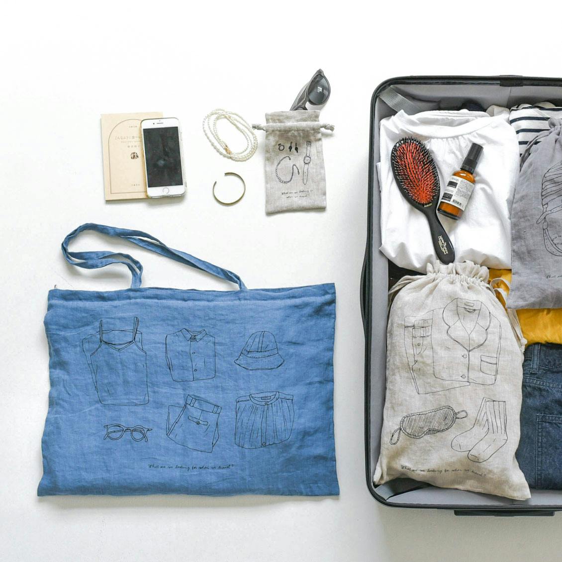 Hiker's POUCH-L ｜atelierBluebottle