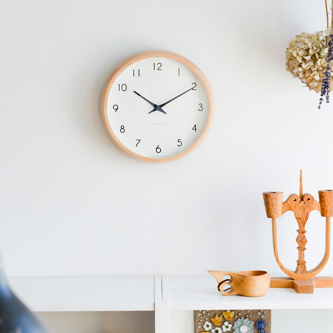 Lemnos レムノス Campagne 壁掛け時計 北欧 暮らしの道具店