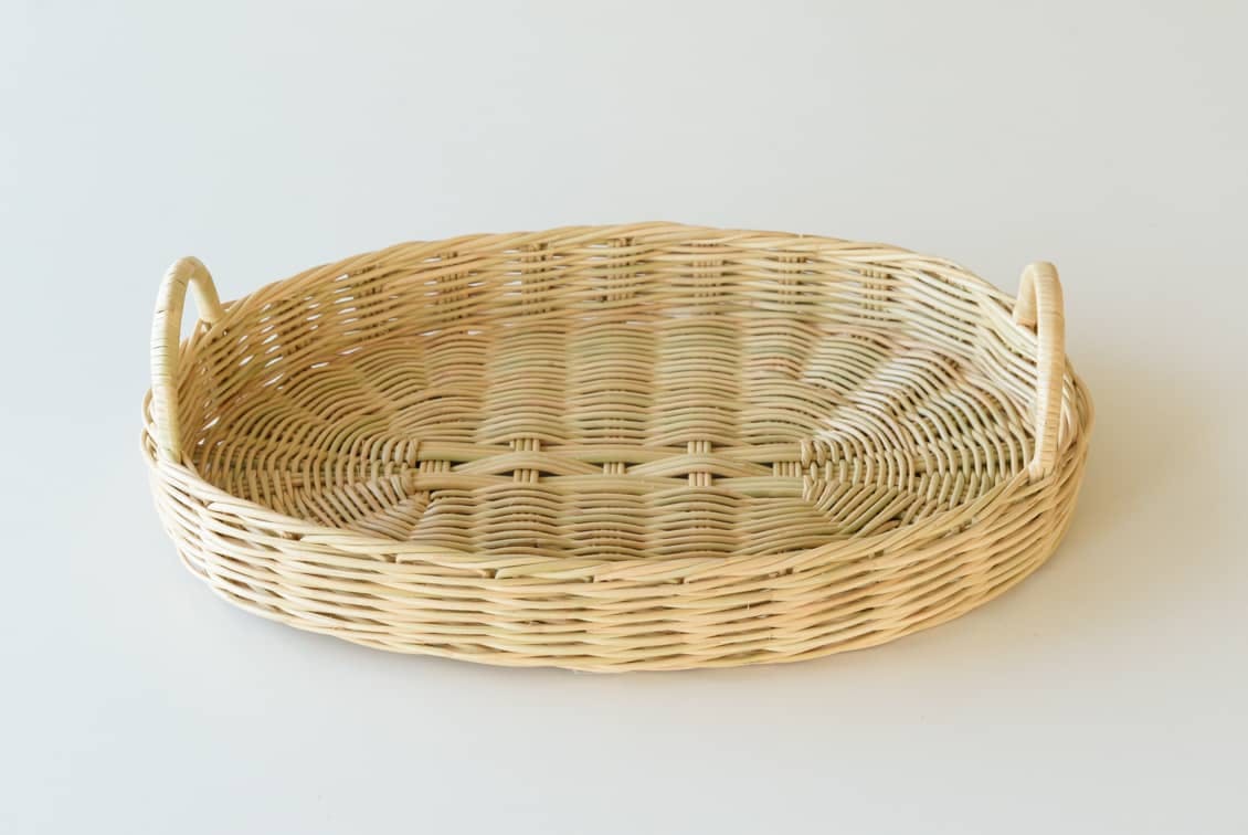 moily/モイリー/オーバルかごトレー/Mサイズ（30cm×20cm