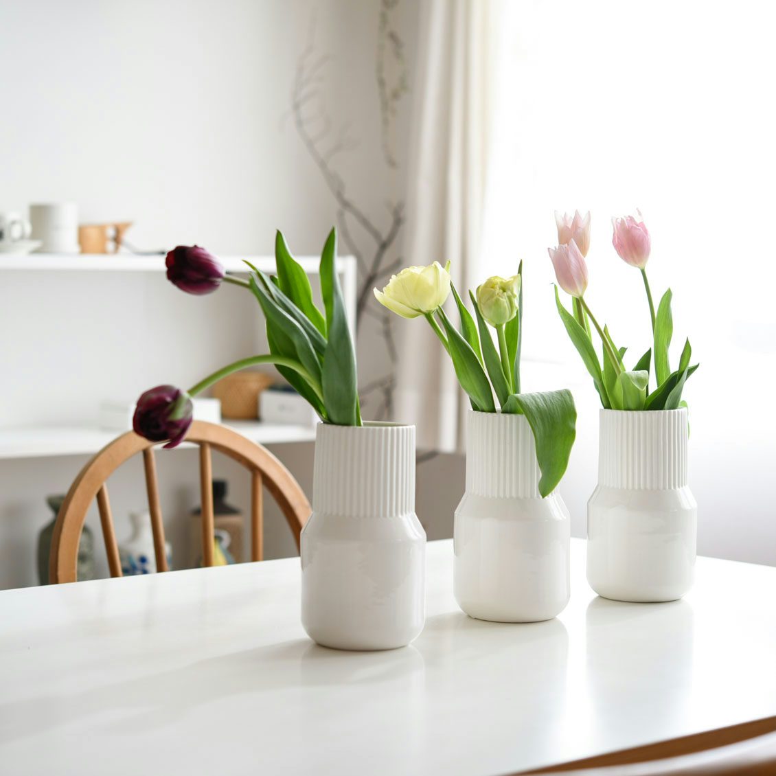 花との暮らし はじめよう 白磁のフラワーベース 北欧 暮らしの道具店 花との暮らし はじめよう 白磁のフラワーベース 北欧 暮らしの道具店