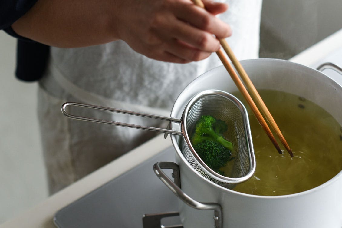 茹で分けザル/家事問屋の商品写真