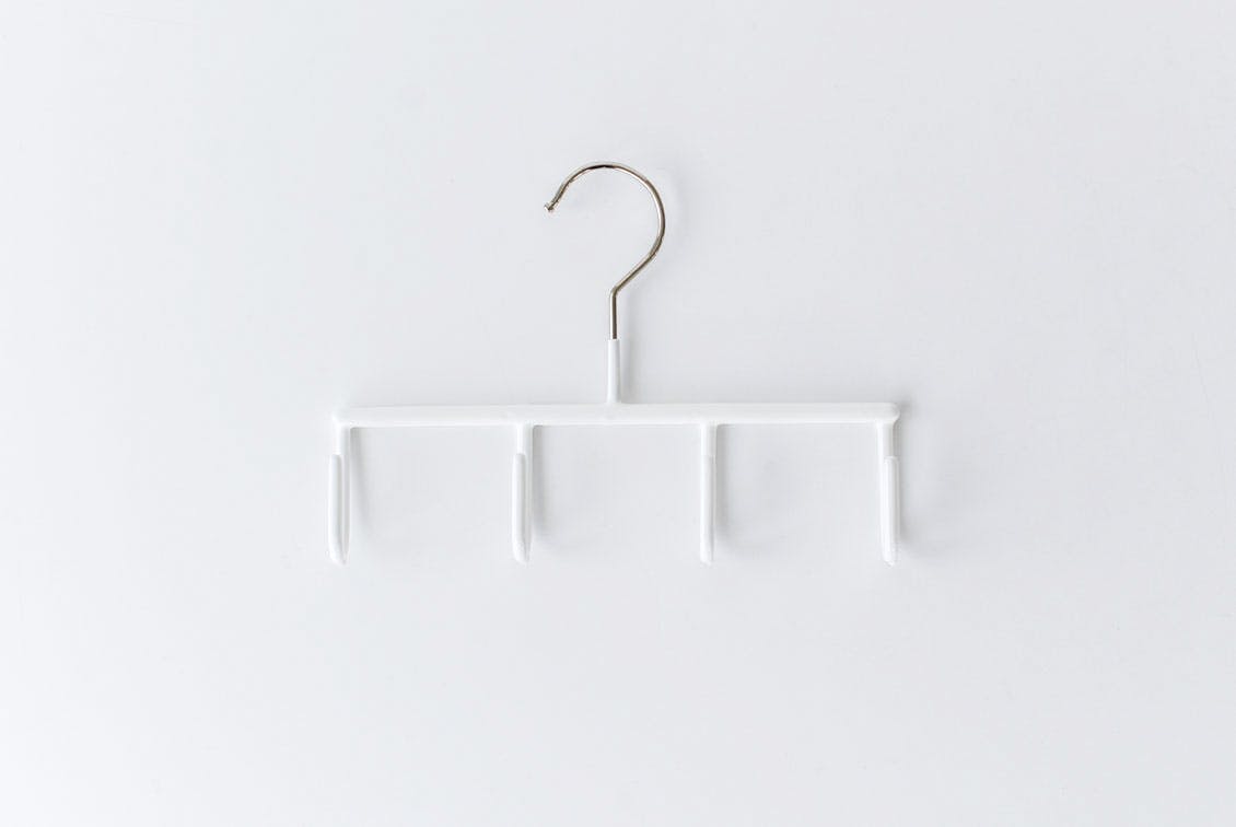 MAWAハンガー/ベルト・アクセサリー用（ホワイト）の商品写真