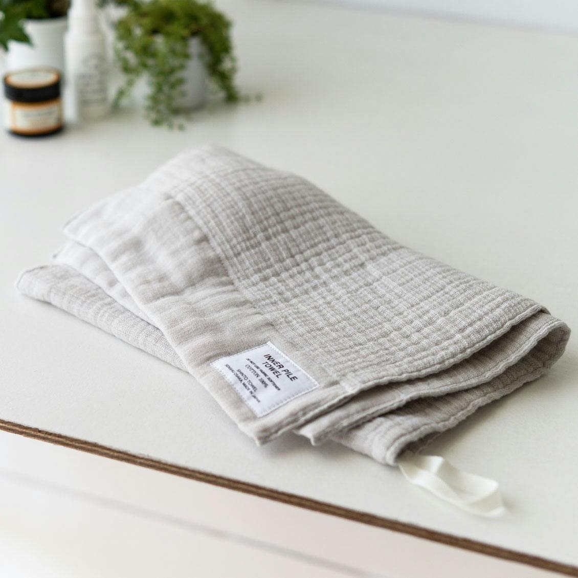 INNER PILE TOWEL / フェイスタオル - 北欧、暮らしの道具店