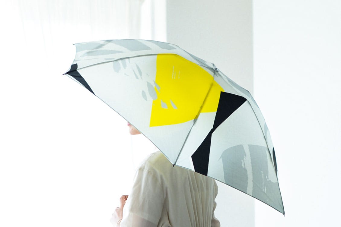 【取り扱い終了】折りたたみ傘 / 晴雨兼用 / サトウアサミ×KURASHI&Trips PUBLISHING（Jelly）の商品写真