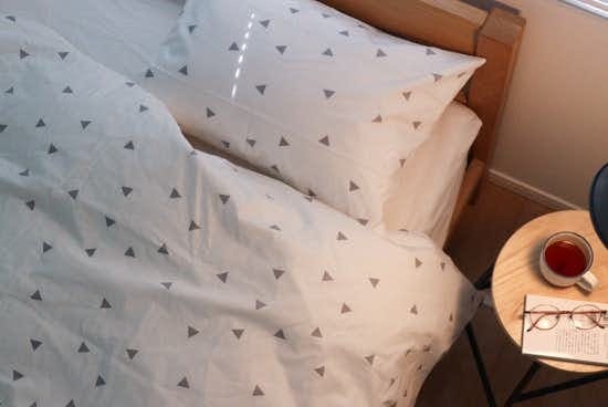 【取り扱い終了】sisdesign / 掛け布団カバー / トライアングル（セミダブル）の商品写真