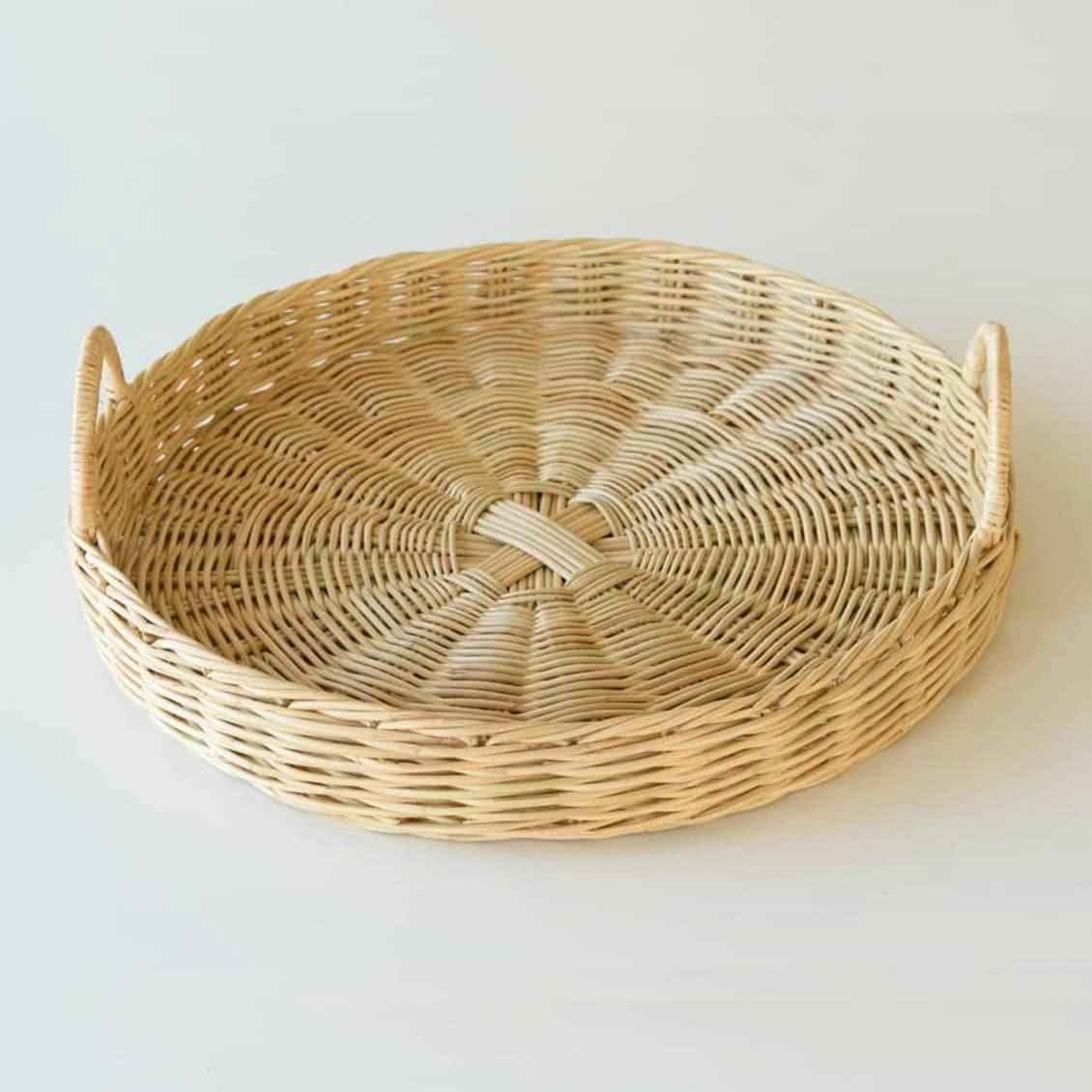 moily/モイリー/ラウンドかごトレー（直径28cm）の商品写真