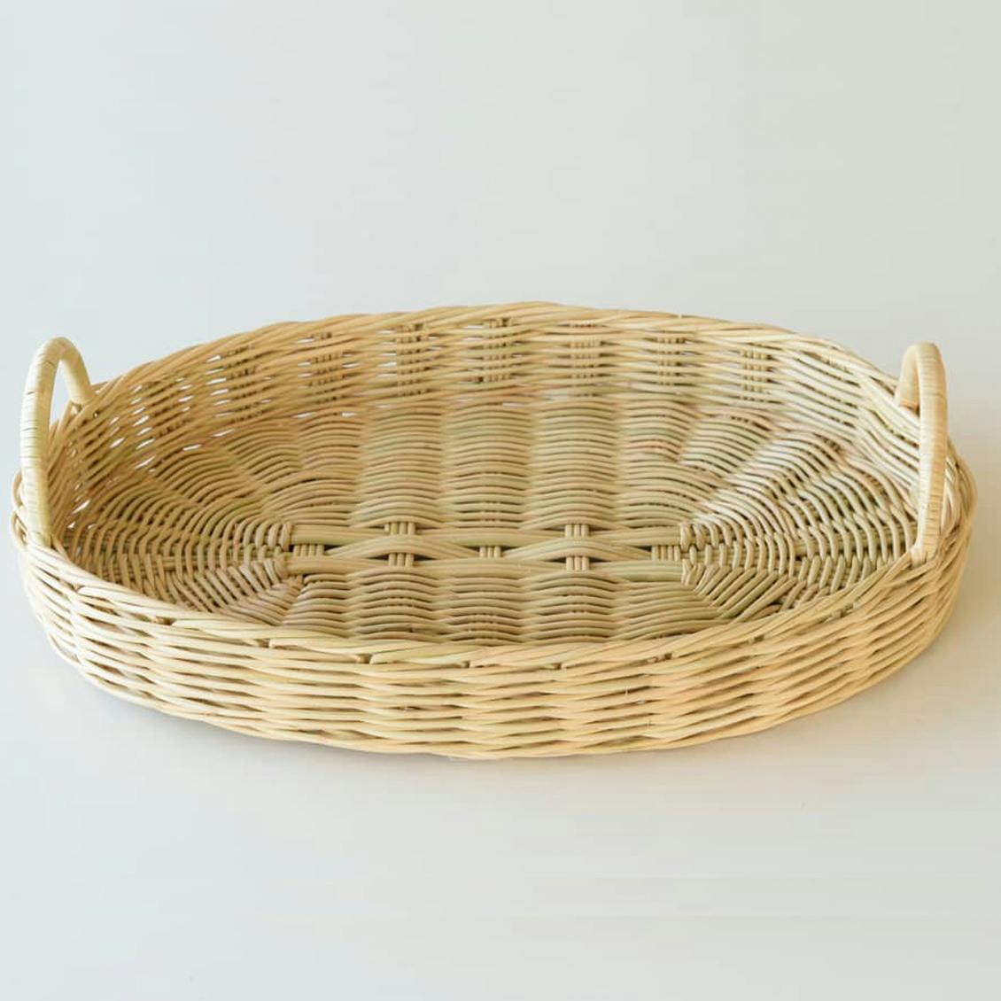 moily/モイリー/オーバルかごトレー/Mサイズ（30cm×20cm）の商品写真